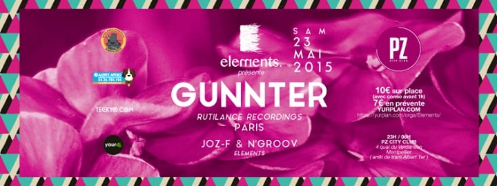 Elements #8 @ Pz city club w/ Gunnter ( Rutilance Recordings - Paris )