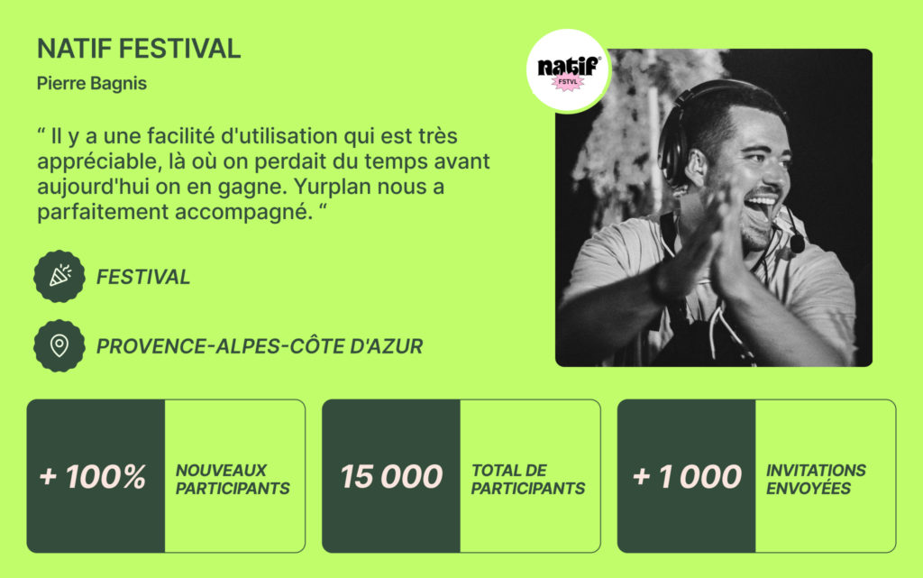 billetterie festival