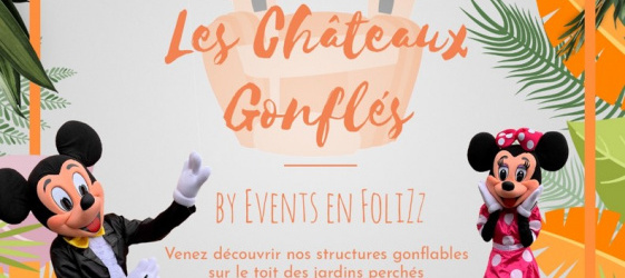 Les Châteaux Gonflés by Events en FoliZz