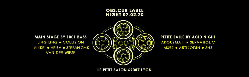 SOLD OUT / Obs.Cur Label Night