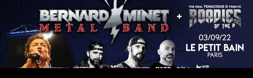 Bernard Minet Metal Band / The Roadies Of The D - Paris