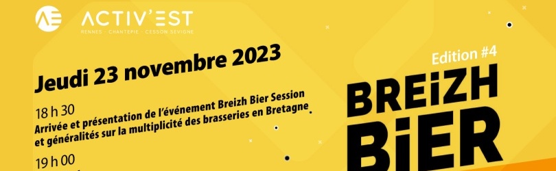 ACTIV'EST - Breizh Bier Session