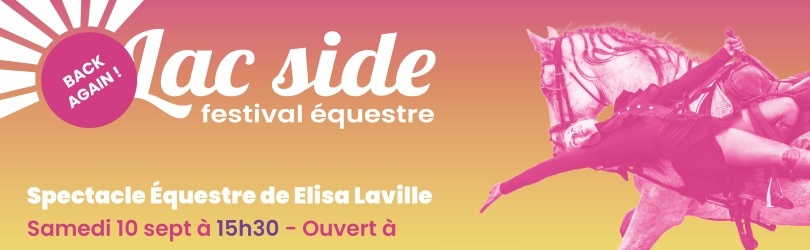 Spectacle Équestre Élisa Laville Lac Side 2022