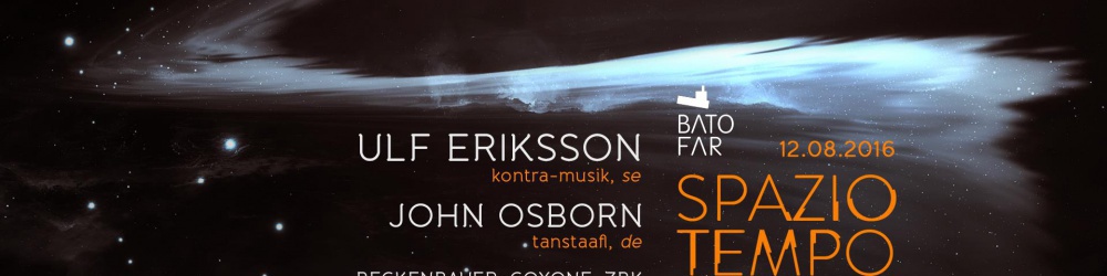Spazio Tempo w/ Ulf Eriksson & John Osborn