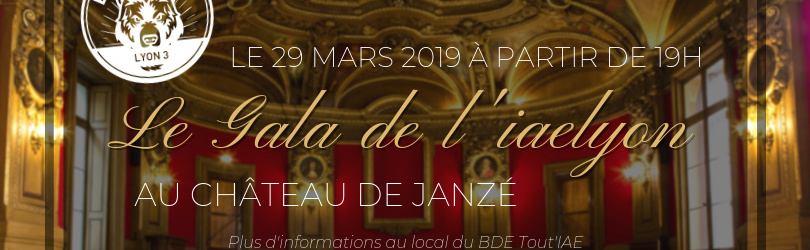 Gala iaelyon // 29 mars 2019 // Château de Janzé