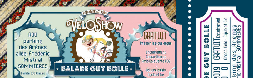 VéloShow Guy Bolle Jour 2 -Sommières-Pont du Gard