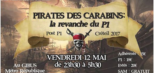 Post-P1 Créteil : Pirates des Carabins