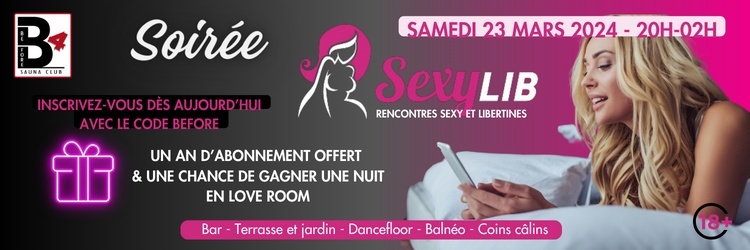 Soirée SEXYLIB au B4