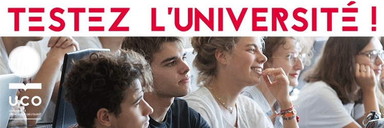 "Testez l'Université" UCO Nantes 27 au 29 février 2024