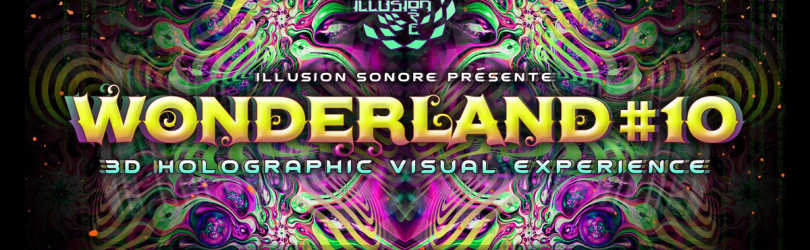 Wonderland #10 - 3D Holographic Visual Experience