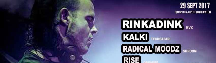Full Spirit invite Rinkadink Kalki Radikal Moodz Rise & Ollie