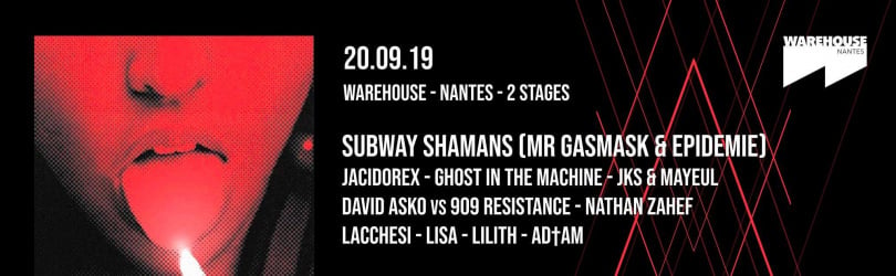 We Are Rave - Warehouse Nantes