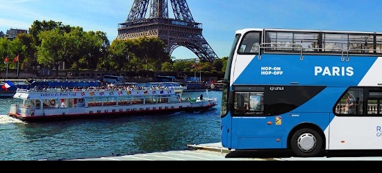 2H PARIS CITY TOUR & CRUISE ON THE SEINE (FT)