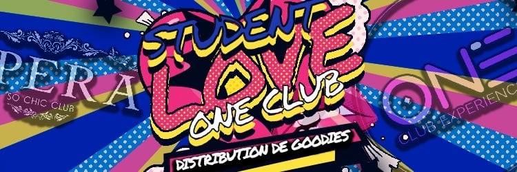 STUDENT LOVE ONE - ONE CLUB  (JEU 6 oct)