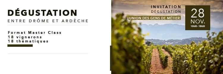 Dégustation UGM 2022 - Entre Drôme et Ardèche