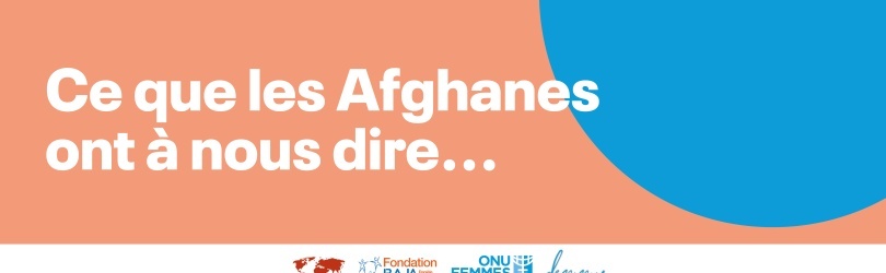 Conférence : Ce que les Afghanes ont à nous dire...