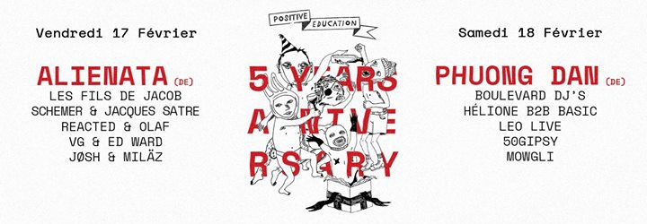 Positive Education - 5 Years Anniversary : Alienata & Phuong Dan