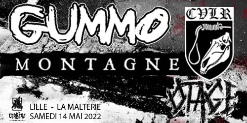 GUMMO + MONTAGNE + CAVALERIE + OTAGE // LILLE, La Malterie