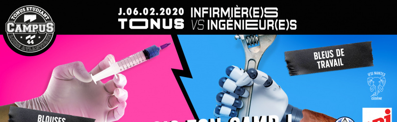 Tonus Infirmier.es vs Ingénieur.es - Warehouse Nantes