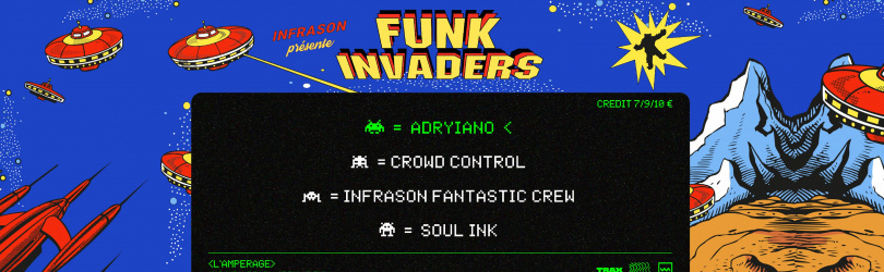 Funk'Invaders #1 ✦