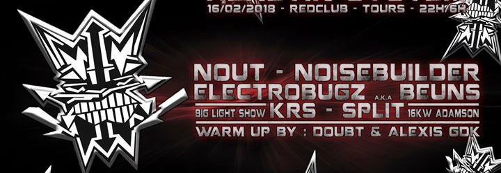 Heretik System - Tours w/ Nout / Noisebuilder / Electrobugz aka Beuns / Krs / Split