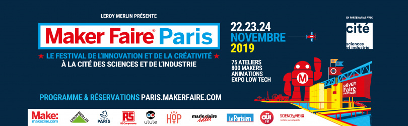 MAKER FAIRE PARIS 2019- Invitation