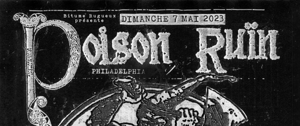 Poison Ruin  ✦ Instructor ✦ Ectoplasm ✦ Phosphore ✦ Terre Neuve ✦ Allusion ✦ Djs ✦ Toulouse