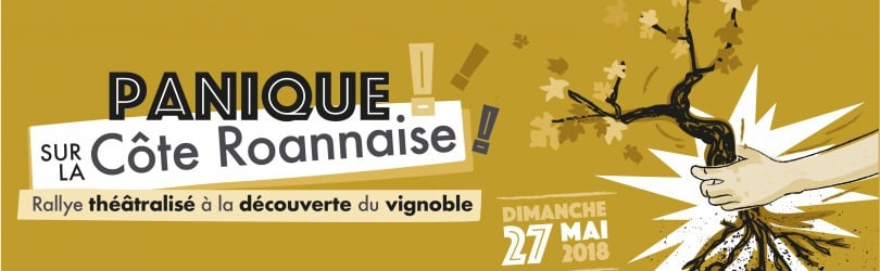 Panique sur la Côte Roannaise ! Rallye théâtralisé dans les vignes
