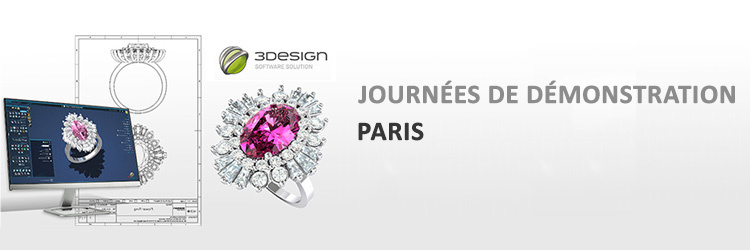 Journées de démonstration 3Design - PARIS