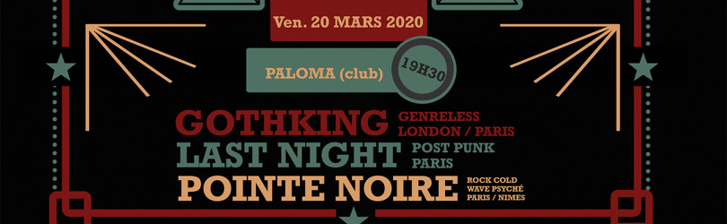 Pointe Noire // Last Night // Gothking