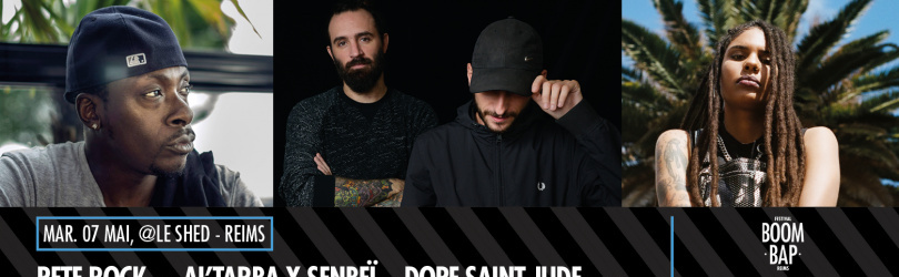 PETE ROCK // Al'tarba x Senbeï // Dope Saint Jude ● Boom Bap Festival Reims 2019