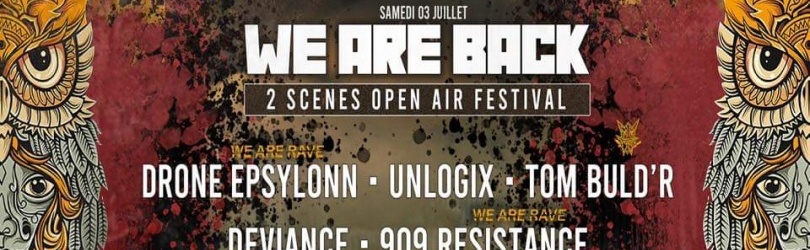 WE ARE BACK - OPEN AIR FESTIVAL