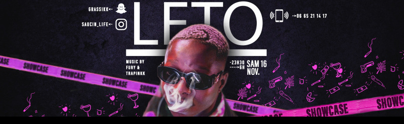Showcase LETO à Nantes ✮ Sam 16 Nov ✮ Royal Club