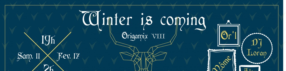 ORIGAMIX - Winter is coming ...