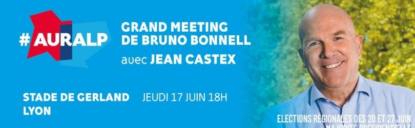 Grand Meeting régional de Bruno BONNELL à Lyon
