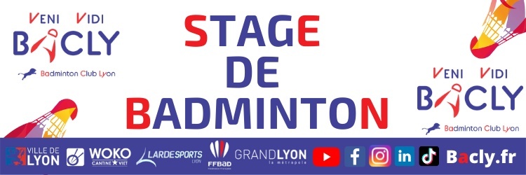 Stage de Badminton " Les 3 premiers coups en doubles & mixtes "