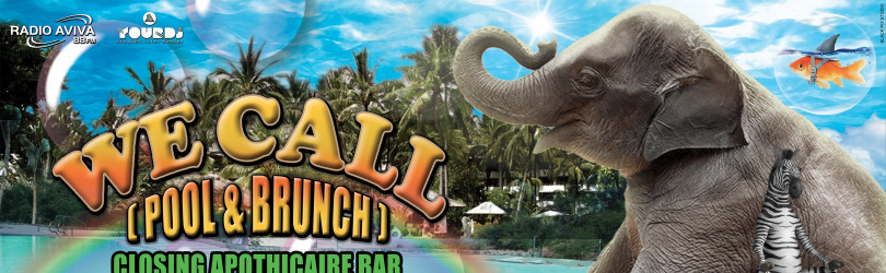 we call pool & brunch ( closing apothicaire bar )