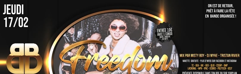 Freedom @ Le Boombox - Jeudi 17/02