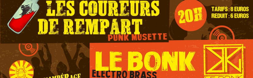 Sorties d'Album/EP : Les Coureurs de Rempart // Le Bonk
