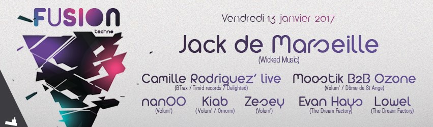Fusion w/ Jack de Marseille & Camille Rodriguez' live