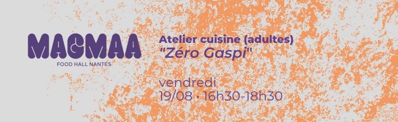 Atelier "Zéro Gaspi" avec Lucie Berthier Gembara