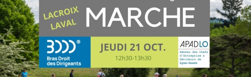 Marche Bien-Etre & Entreprises by APADLO - Jeudi 21 oct. 2021
