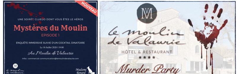 Les Mystères du Moulin - Murder Party et Cocktail dinatoire