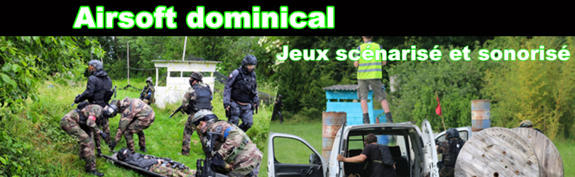 Airsoft dominical - semi only  - 3 novembre