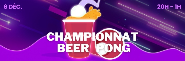 Championnat Beer Pong #4