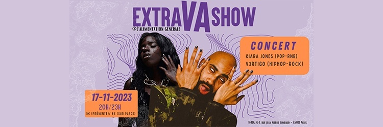 Extravashow #3 - Kiara Jones, V3rtigo