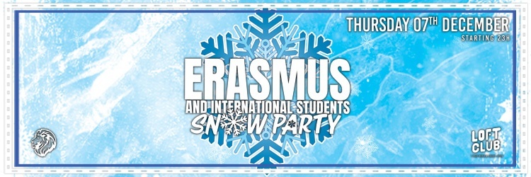 SNOW PARTY // Erasmus & International Students // LOFTCLUB LYON
