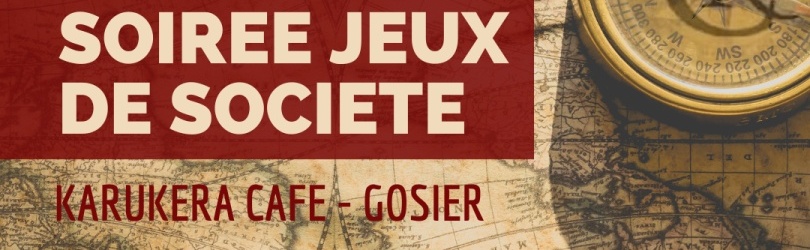 Soirée Jeux de société au Karukéra Café (Gosier)