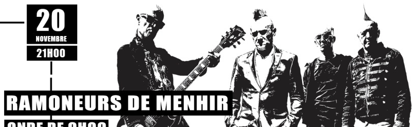 Le Clapier présente Les RAMONEURS de MENHIRS + ODC (Punk rock)