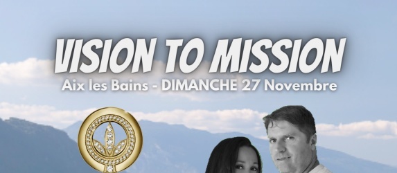 27 Novembre - Aix les Bains - Sylvain Deschamps - Vision To Mission
